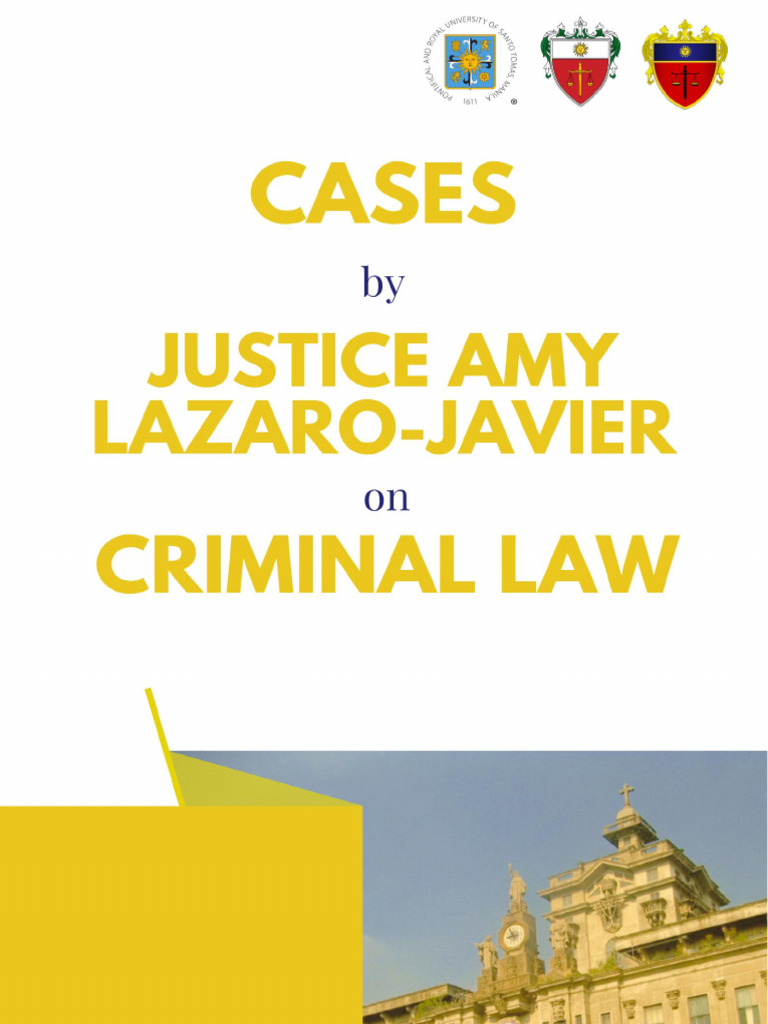 Criminal Law Case Studies Philippines | PDF | Arrest | Rape