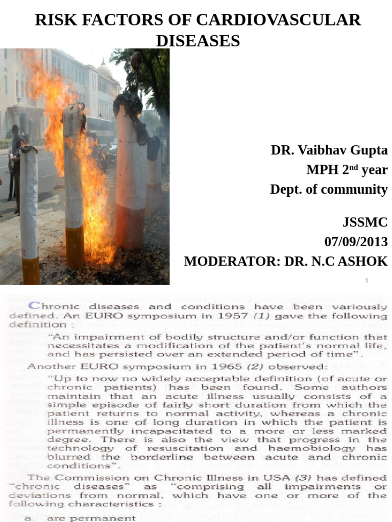 Cardiovascular Disease Risk Factors | PDF | Cardiovascular Diseases ...