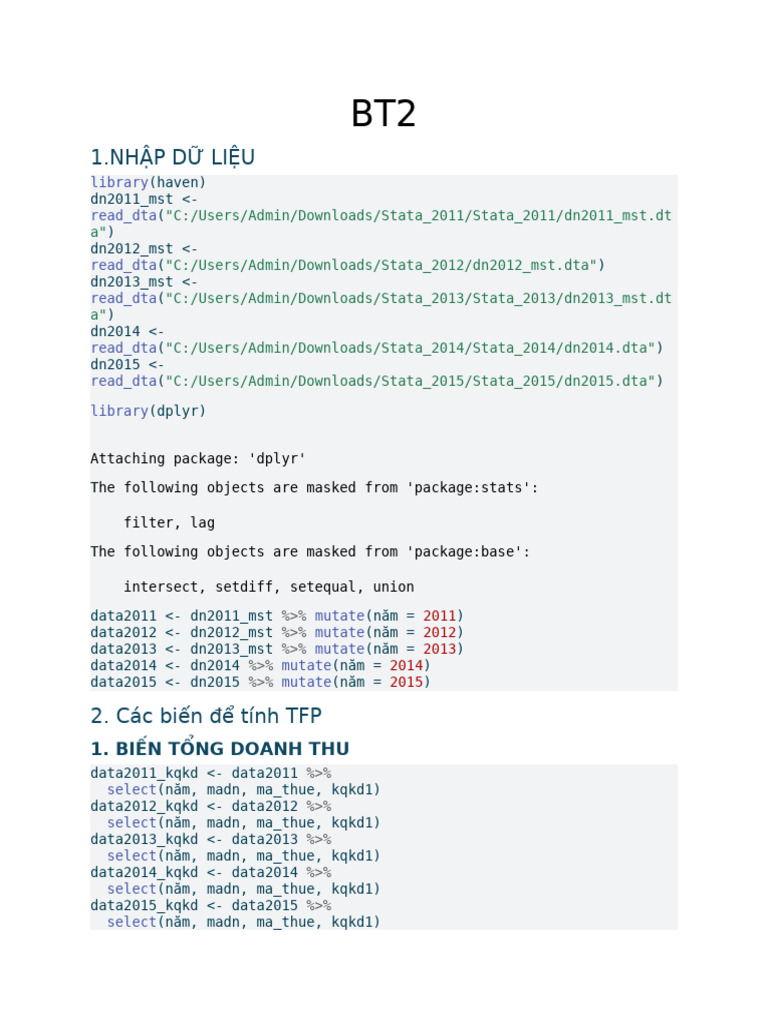BT2 | PDF