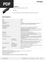Keyence IV4-G500CA Sensor Data Sheet | PDF | Lighting | Exposure ...