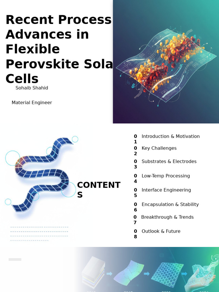 Recent Process Advances in Flexible Perovskite Solar Cells | PDF ...