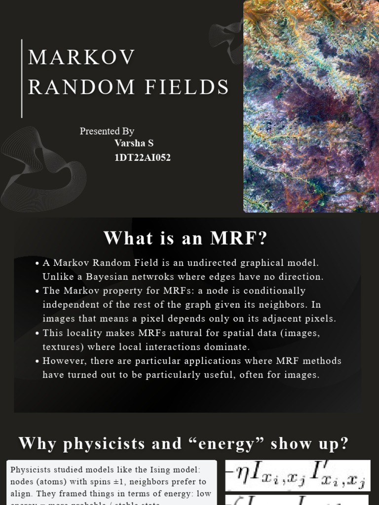 Markov Random Fields in Image Denoising | PDF