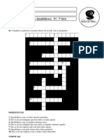 Quadriláteros e Triângulos - Exercícios de Revisão