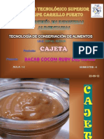 PRODUCTO CAJETA