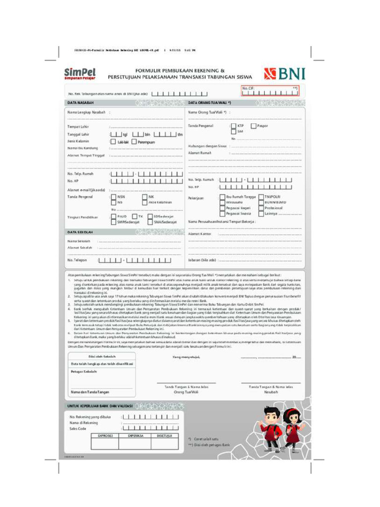 Form Bank | PDF