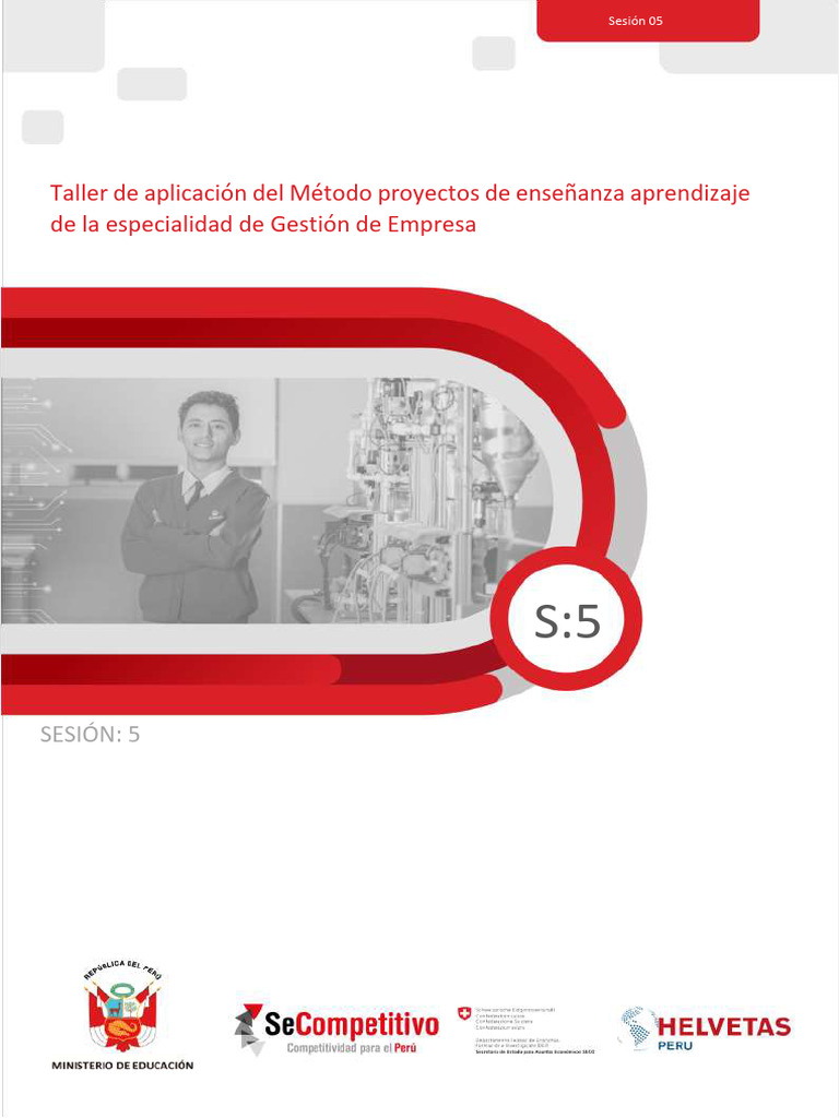 Taller MPEA en Gestión de Empresa: Sesión 5 | PDF | Enseñando | Evaluación