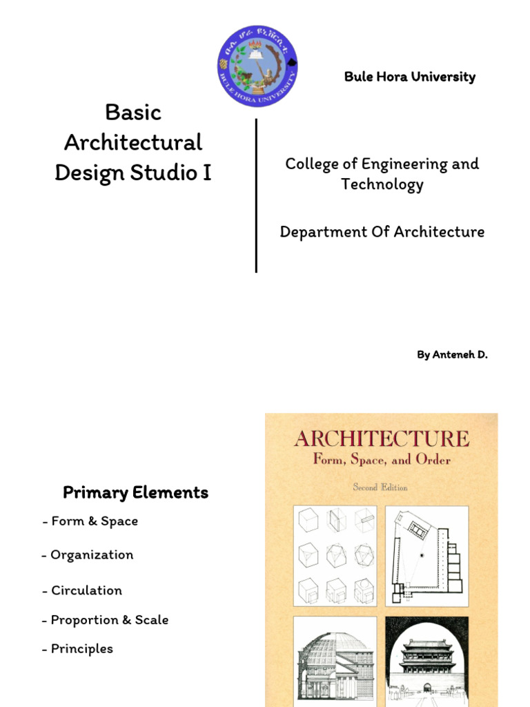 Architectural Design: Form and Space Elements | PDF | Symmetry | Rotation