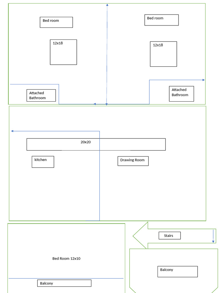 Bedroom and Home Layout Design | PDF