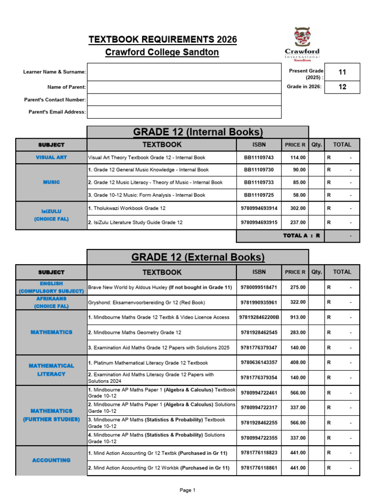 Textbooks Grade 12 2026 (GR 11 2025) 1755505352809 | PDF | Mathematics ...