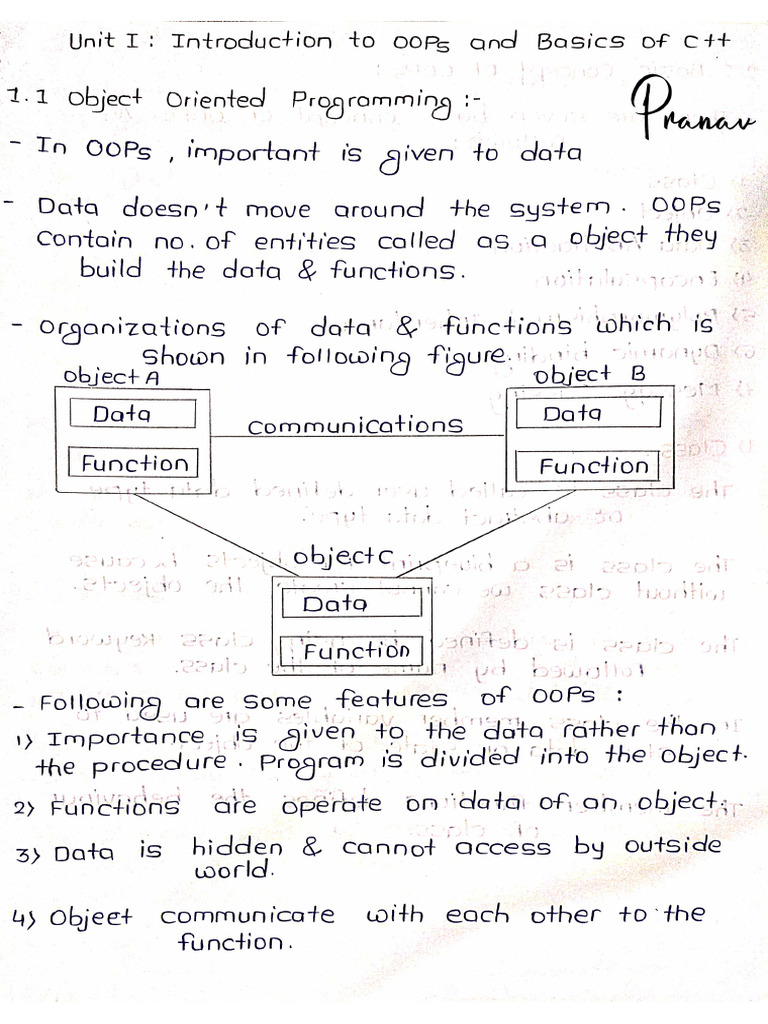 C++ Notes | PDF