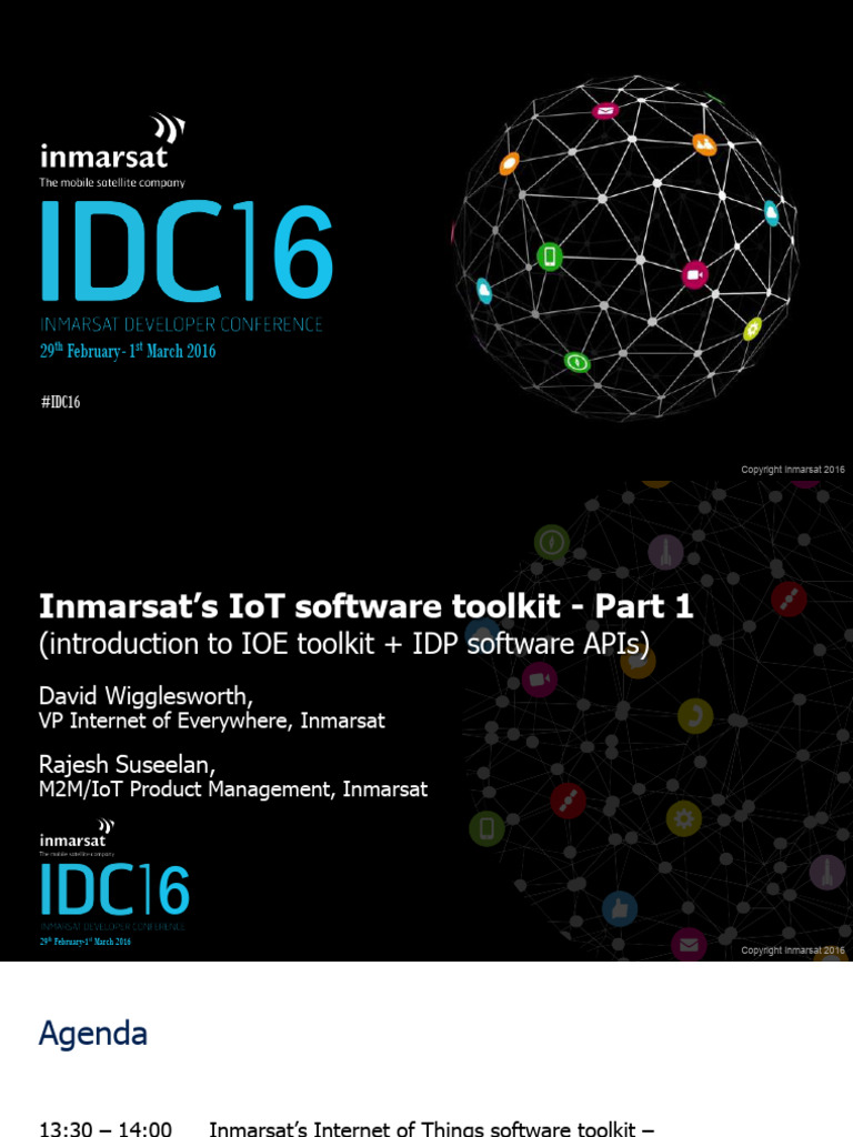 Inmarsat IoT Software Toolkit Overview | PDF | Internet Of Things ...