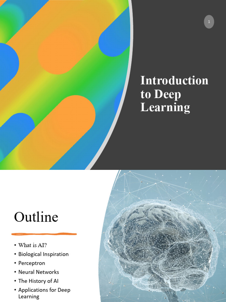 L1 - Introduction To Deep Learning - Cmchao | PDF | Mean Squared Error ...