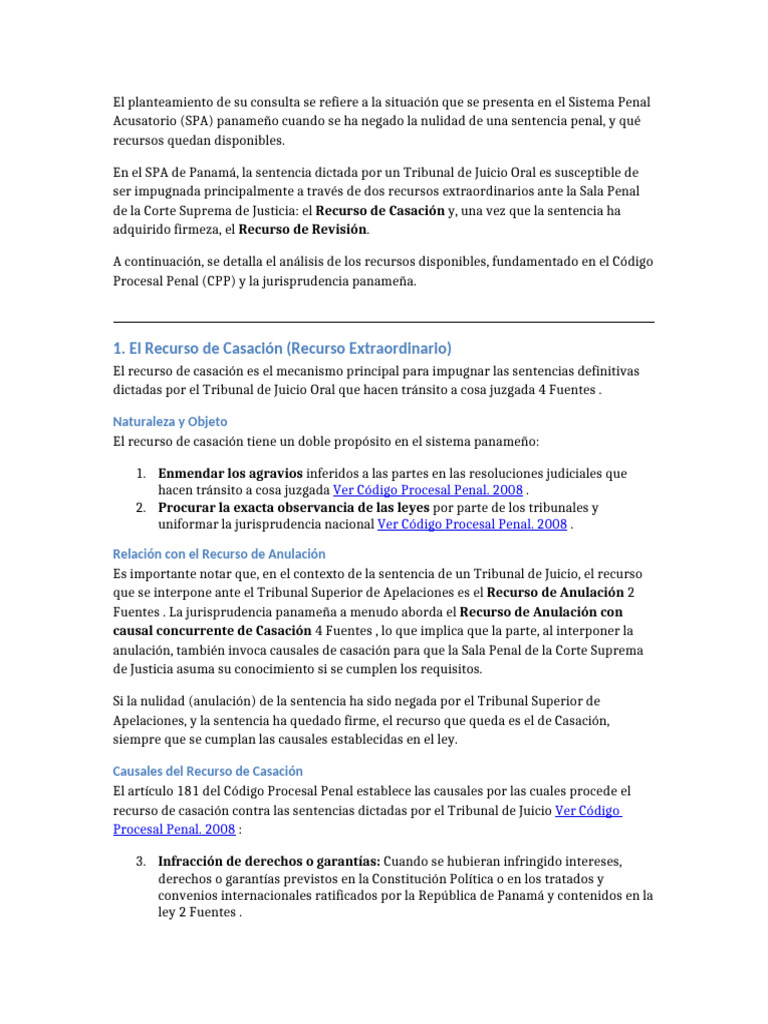 Penal Recursos) | PDF | Sentencia (ley) | Caso de ley