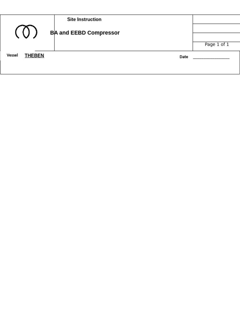 Site Instruction | PDF