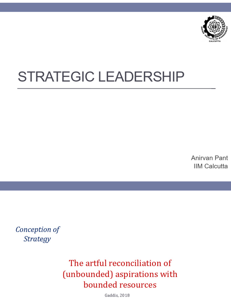 Strategic Leadership Insights and Frameworks | PDF | Analogy | Cognition