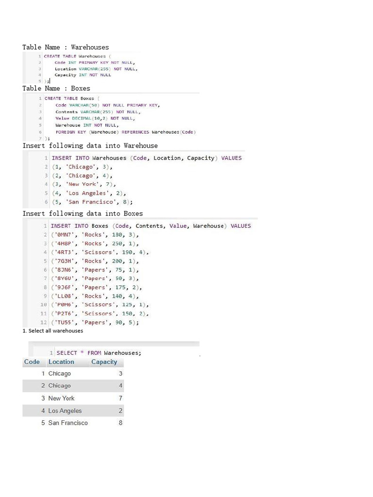 Dbms Assignment 6 | PDF