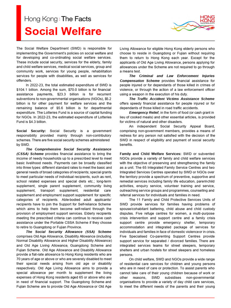 Social Welfare Services Overview 2022-23 | PDF | Probation | Social Policy
