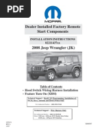 Jeep Remote Start Install