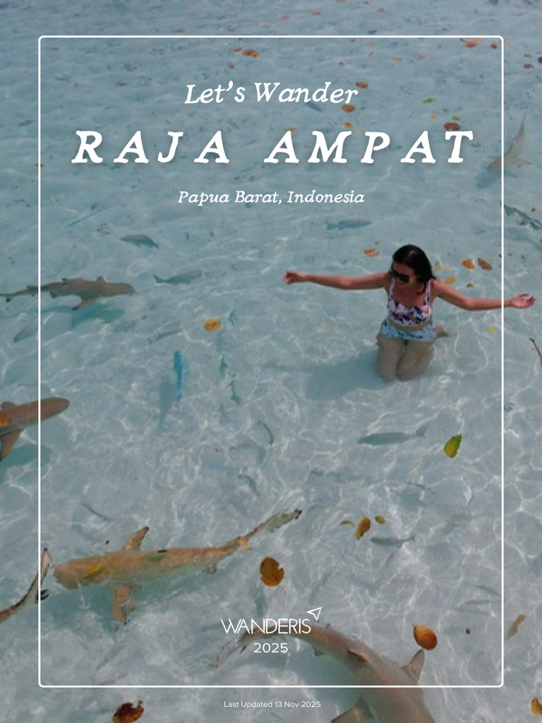 Open Trip Raja Ampat 2025: Itinerary & Harga | PDF