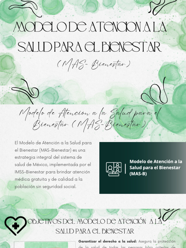 Modelo de Atención a la Salud en México | PDF | Cuidado de la salud ...
