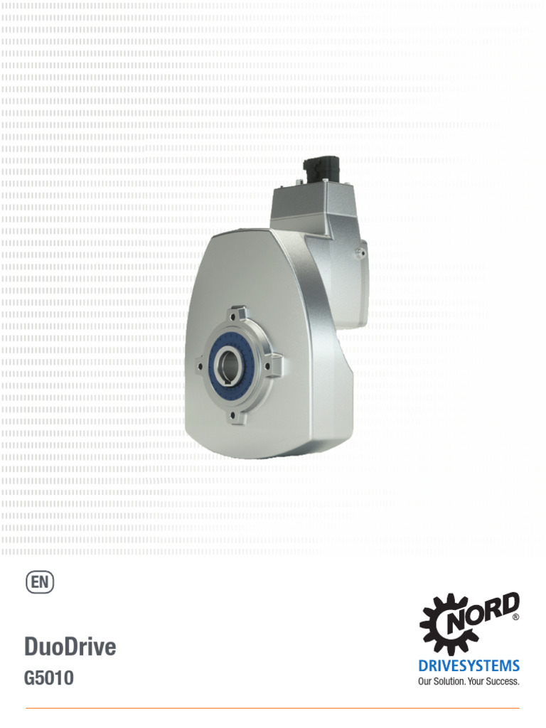 NORD DuoDrive: Integrated Gear Motor Solutions | PDF | Electric Motor ...