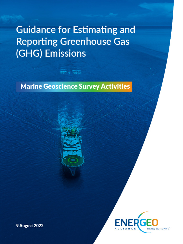 GHG Emissions Guidance for Marine Surveys | PDF | Greenhouse Gas ...