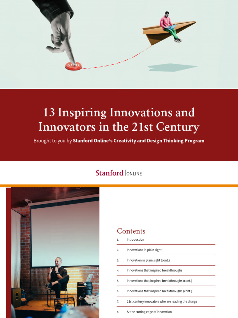21st Century Innovations and Innovators | PDF | Innovation | Design ...