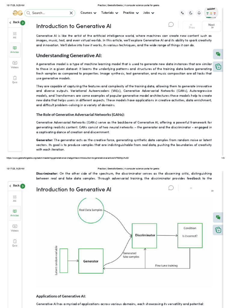 Understanding Generative AI Techniques | PDF | Artificial Intelligence ...