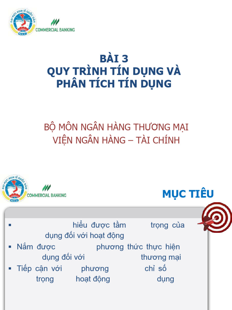Bai 3 Quy trinh va phan tich tin dung | PDF