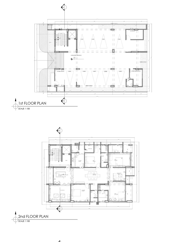 Detailed Architectural Floor Plans | PDF