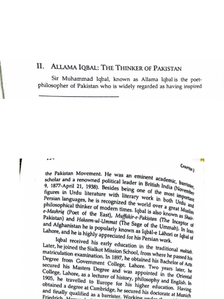 Iqbal and Ideology of Pakistan | PDF
