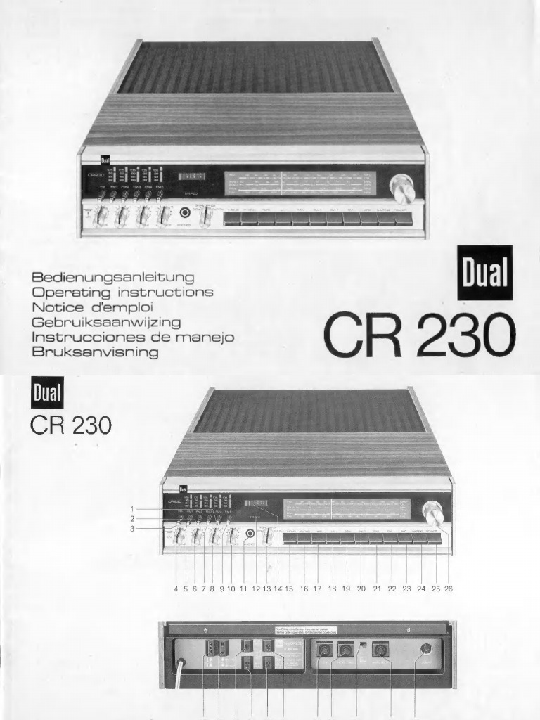 Dual Device Operating Instructions | PDF | Antenna (Radio) | Loudspeaker