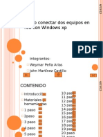 Como Conectar Dos Equipos en Red Con Windows