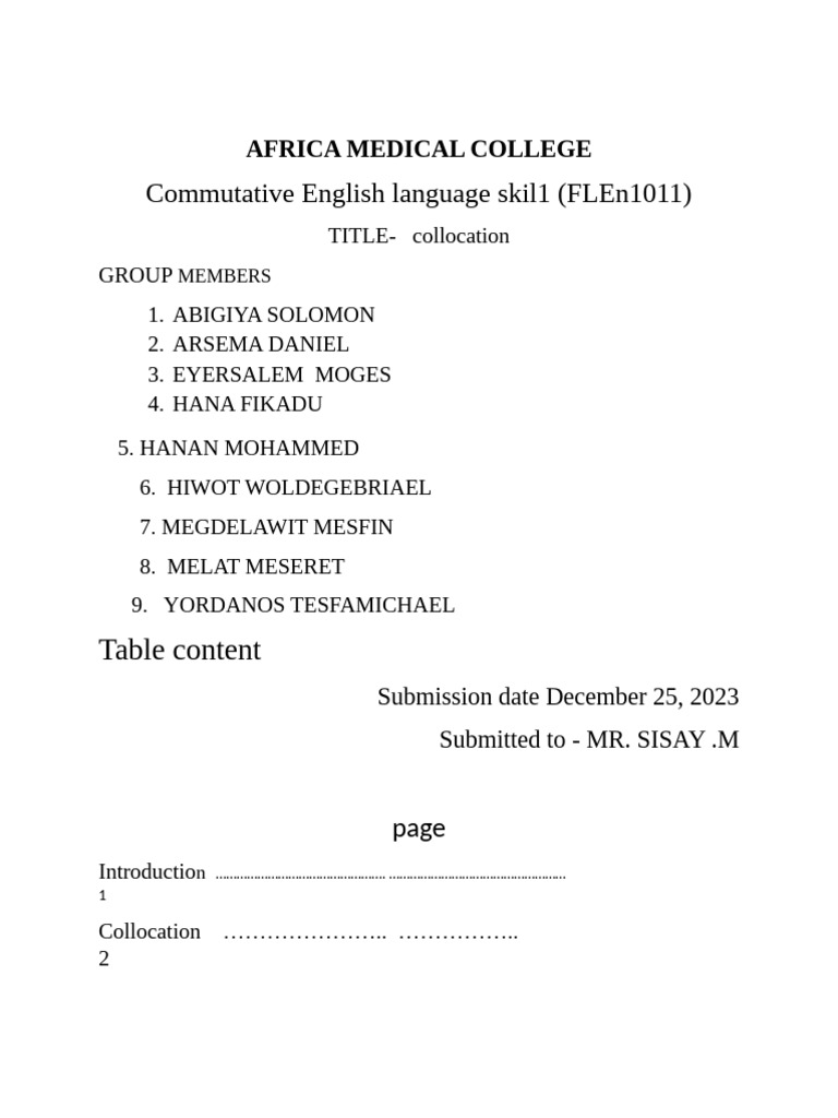 Final Eng 1 | PDF