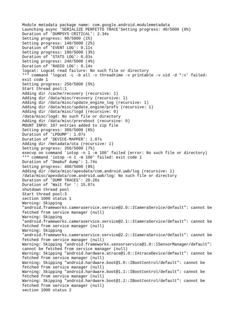Bugreport CPH2631EEA AP3A.240617.008 2025 08 29 14 15 24 Dumpstate ...