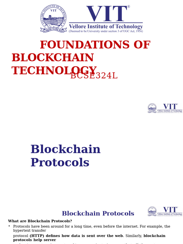 Understanding Blockchain Protocols | PDF | Computer Network | Computing