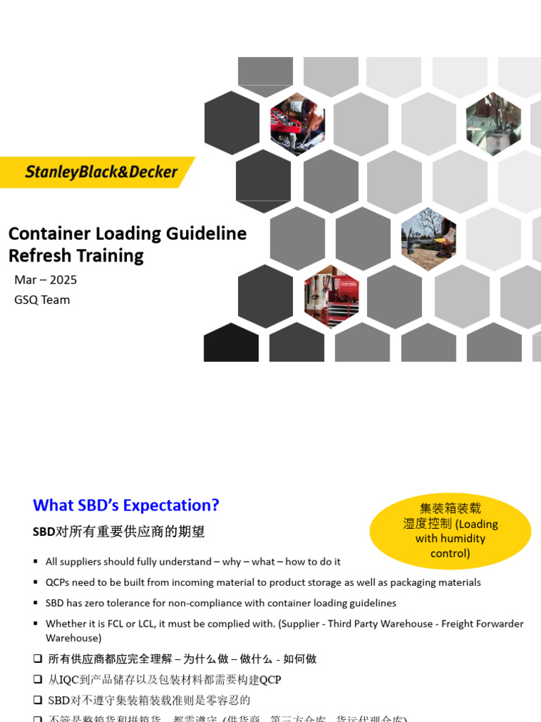 Container Loading Compliance Guidelines | PDF | Pallet | Cargo
