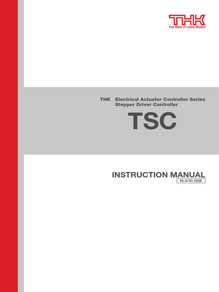 TSC Manual No.6120-2e | PDF