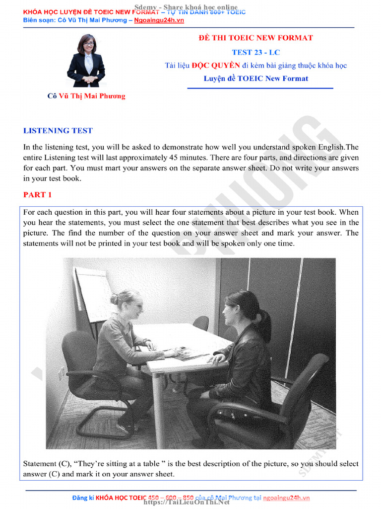 Đề số 8 - LC | PDF