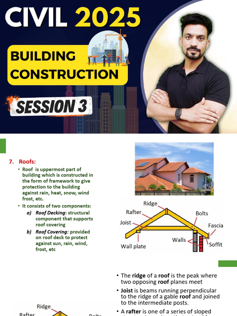 Essential Building Components Overview | PDF | Stairs | Materials