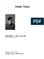 Tzara Tristan - Mirame Y Se Color