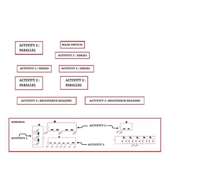 Wiring Activities: Series & Parallel | PDF