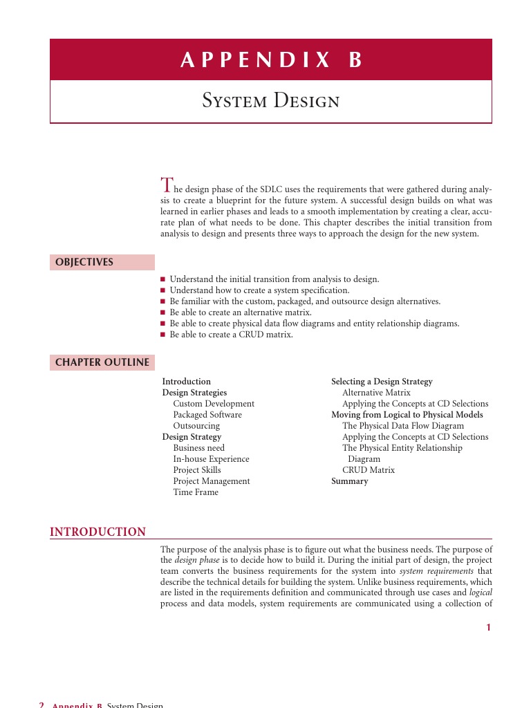 CRUD Matrix in System Design | PDF | Request For Proposal | Strategic ...