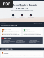 CIRIA C660: Early-Age Temperature Rise | PDF | Concrete | Building ...