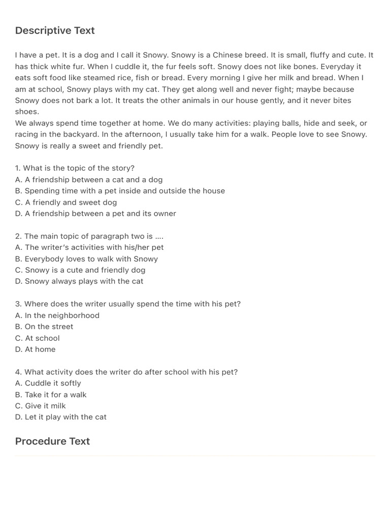 Descriptive Text | PDF