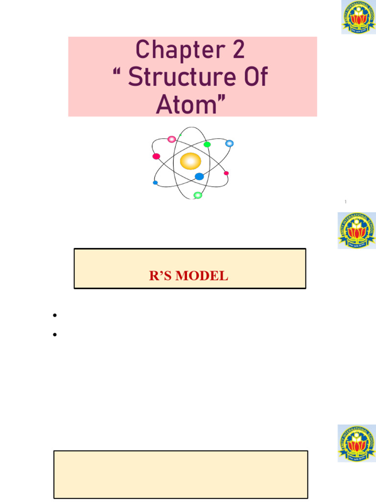 Bohr's Model and Atomic Structure Explained | PDF | Atomic Orbital ...