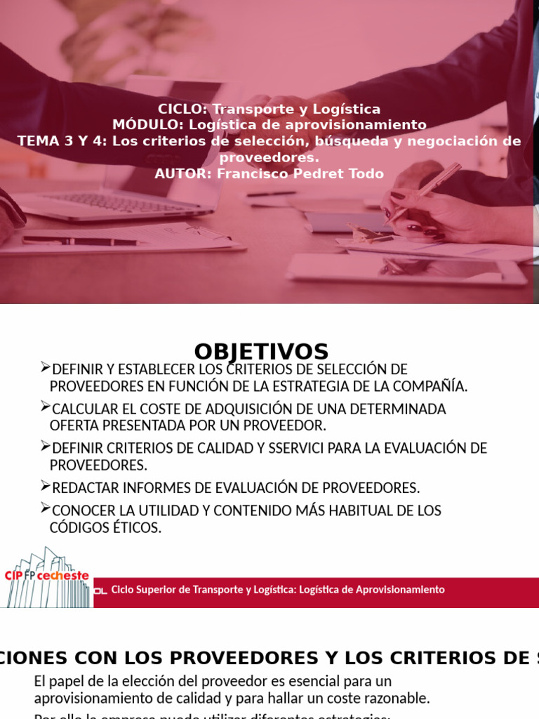 Logística de Aprovisionamiento (Tema3 y 4) | PDF | Obtención | Logística