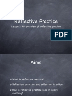 Reflective Practice Lesson 1- Overview