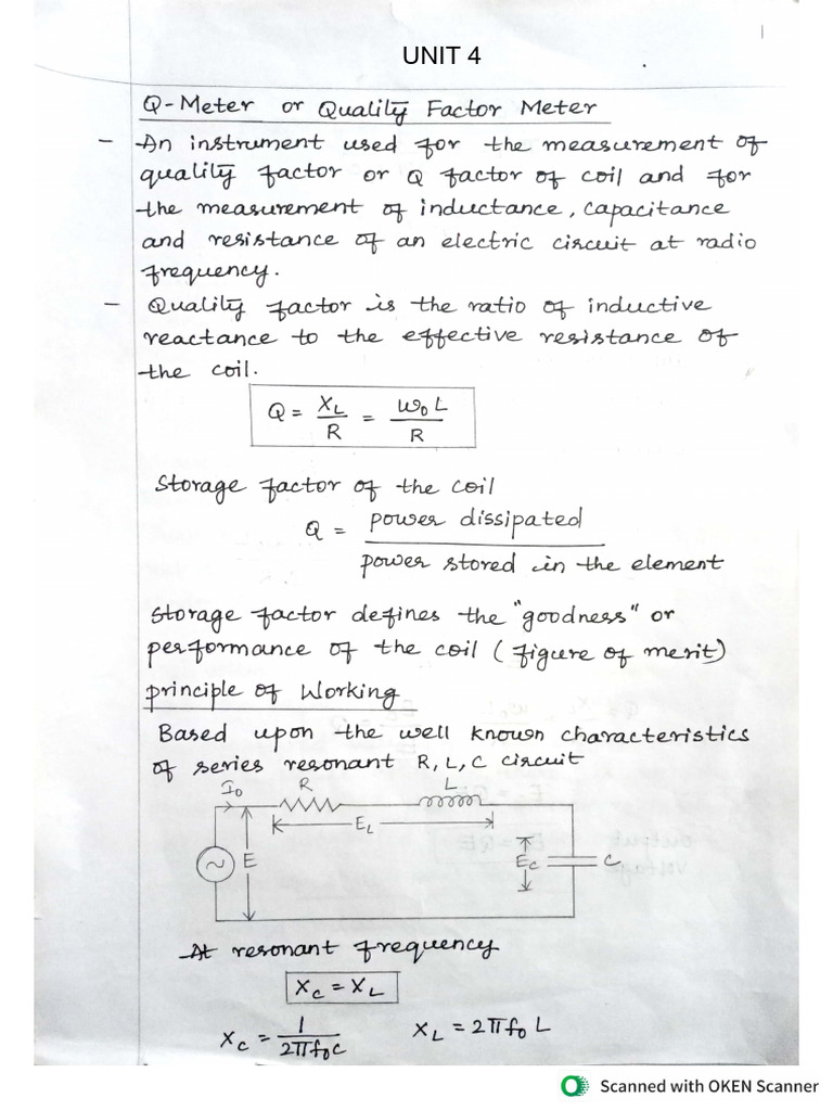 EMI Unit 4 Notes | PDF