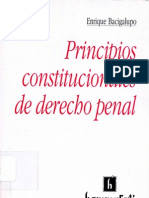 Bacigalupo, Enrique - Principios Constitucionales de Derecho Penal